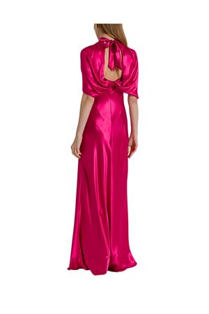 Abito Da Sera In Raso Fucsia ALBERTA FERRETTI | A043016270216